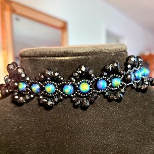 Beautiful matching choker necklace and earrings